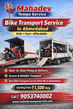 Bike Transport Service In Ahmedabad