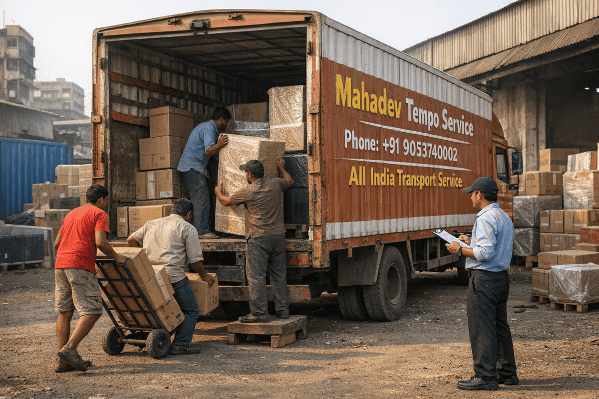 Transport Service in Mumbai – Mahadev Tempo Service