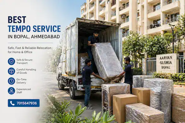 Best tempo service in Bopal Ahmedabad at lowest price