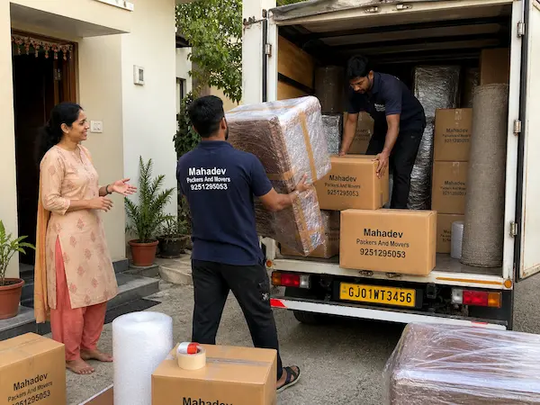 House shifting service Ahmedabad