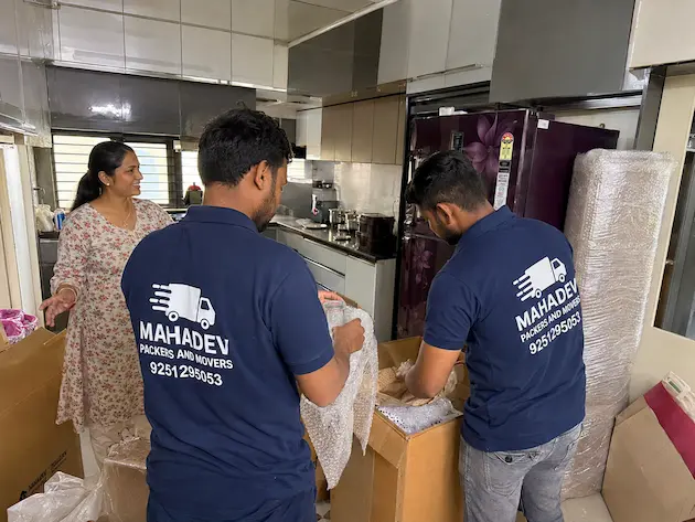 Mahadev Packers and Movers team in Ranip Ahmedabad