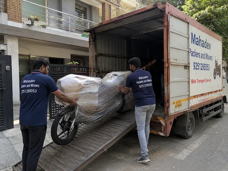 Bike Transport Service In Ahmedabad